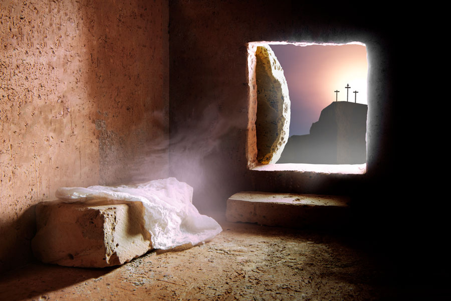 There are skeptics who would voice several arguments in terms of the accuracy of the resurrection. Photo credit ShutterStock.com, licensed.