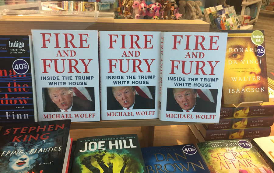As a New York Times best-selling author myself, I fully understand the cycle in which political books are strategically written and leaked, for the tabloid-type media and fit to leave their particular imprimatur on all things Trump. 
