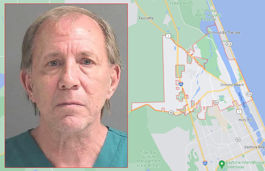 According to authorities, Raymond L. Brown, 61 was arrested Tuesday on a warrant for 23 counts of possessing sexual performance by a child. He remains held at the Volusia County Branch Jail on $460,000 bail pending a first court appearance.