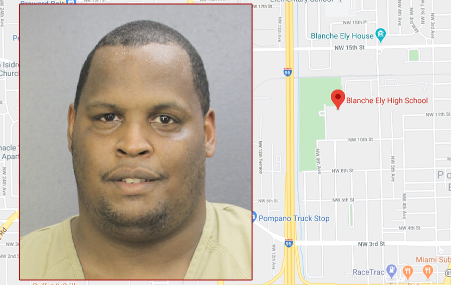 Alton Johnson, 31, of Lauderhill, for crimes related to soliciting minors. 