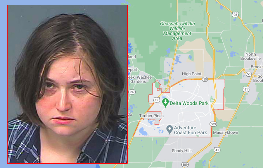 Heather Parris, 29, was charged with Aggravated Battery with a Deadly Weapon. She was transported to the Hernando County Detention Center where her bond was set at $10,000.