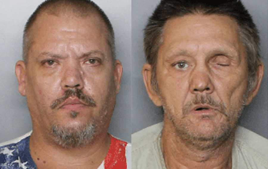 Marshal Joseph Eskew, 42, and William Clayton Denney, 58, were taken into custody after members of the Charlotte County Sheriff’s Office Narcotics unit served a search warrant at 3552 Middletown Street in Port Charlotte.