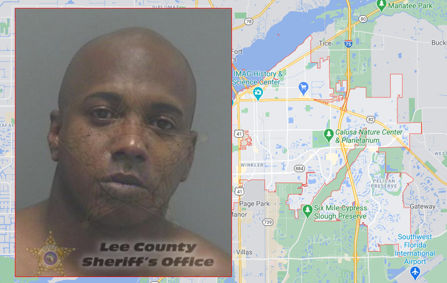 Man On Federal Probation For Trafficking In Cocaine Leads Deputies On Chase To Downtown Fort Myers After Traffic Stop