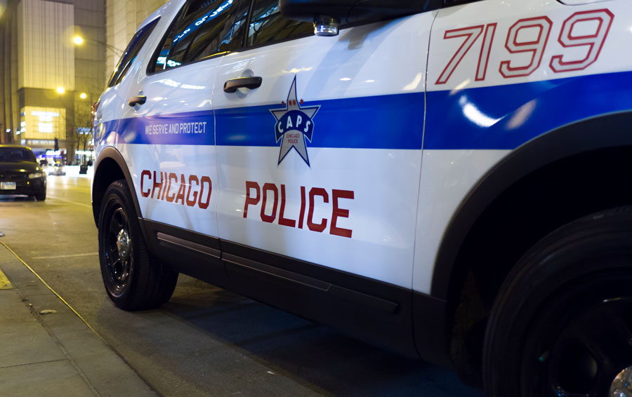 According to the Chicago Police Department (CPD), the reported shootings and murders took place over a period of time starting at approximately 6 p.m. Friday and ending at about 11:59 p.m. Sunday. File photo credit: Scott Cornell / Shutterstock.com, licensed.