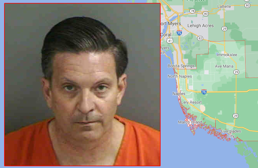 According to a complaint affidavit, Jeffrey Keith Holcombe, 49, of Naples, is accused of coercing a 13-year-old girl from Miami into taking and sharing with him sexually explicit pictures and videos of herself.