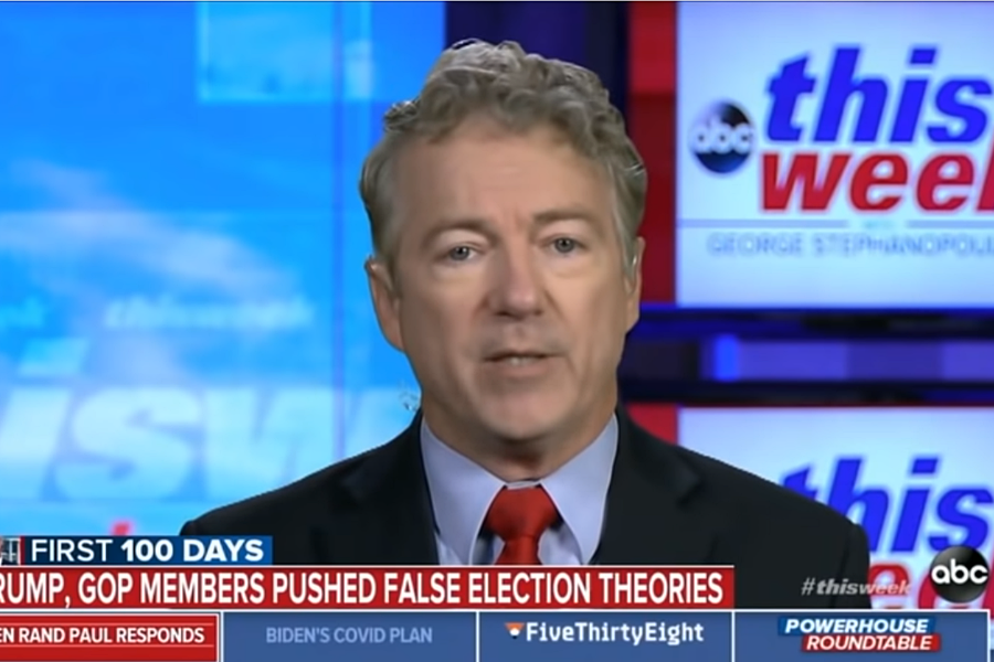 Sen. Paul Joins ABC's This Week on January 24, 2021