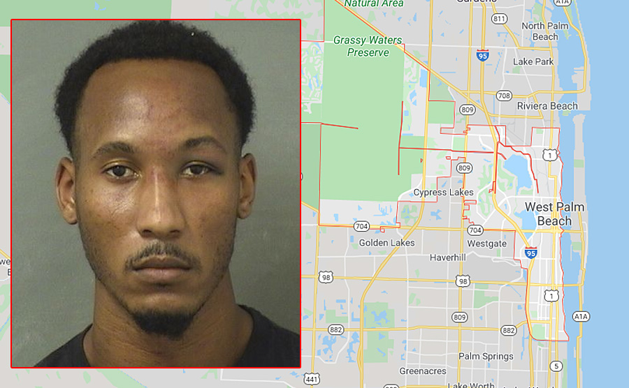 According to Palm Beach County records, Travis Deonte James Rudolph, 25 of Lake Park, is being held with no bond on four counts of Homicide - Murder First Degree Premeditated, 782.04 1A1. 