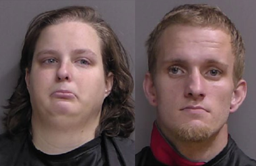Christina Coe, 26, and Gilbert Bridewell, 27, were arrested and transported to the Sheriff Perry Hall Inmate Detention Facility. They are both charged with three counts of Felony Child Neglect without Great Bodily Harm. The children are ages 2, 1, and 7 days old.
