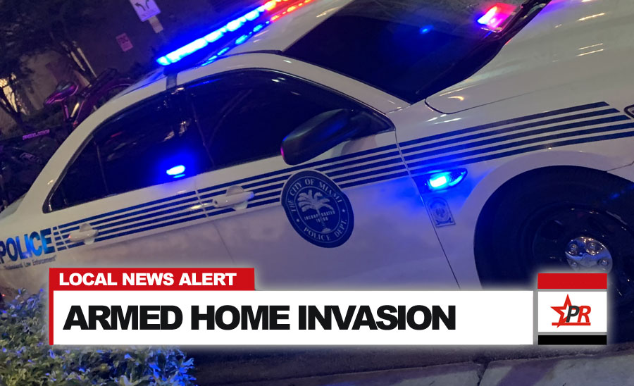 ARMED HOME INVASION