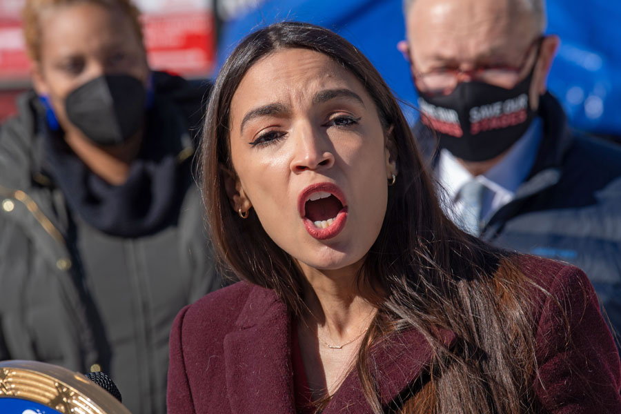 Attached to Ocasio-Cortez’s post were pictures of her grandmother’s residence, featuring an obviously water-damaged ceiling, multiple buckets and tarps to catch leaks, and little in the way of furniture or bedding.