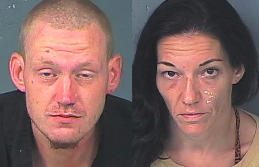 Jonathan Rowe III, 35, and Bonnie Hartmann, 44, were both arrested on charges of home invasion robbery while armed with a deadly weapon and armed kidnapping.