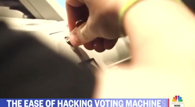 Hacking Voting Machine