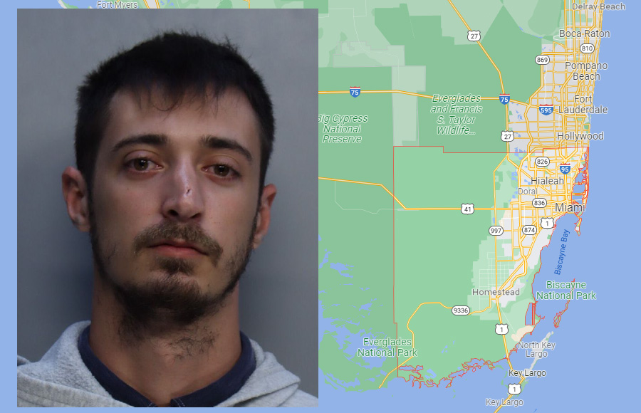According to authorities,  Peter Garcia, 28, of Cutler Bay, was arrested without incident, charged with leaving the scene of a crash involving death, and was transported to a Miami-Dade jail. 