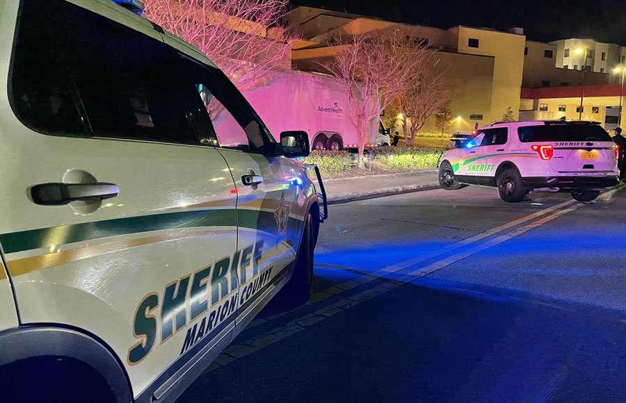 The Ocala Police Department provided assistance to the Sheriff’s Office in attempting to stop the driver during the pursuit and in securing the scene of the shooting. 