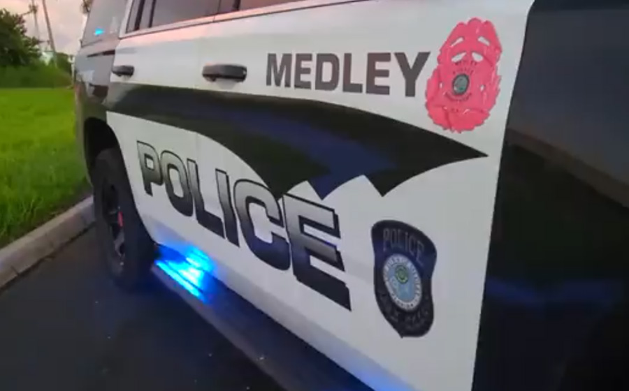 Medley Police Department was contacted regarding an armed robbery that occurred in one of the rooms at South River Suites, an extended stay hotel in Medley, Florida.  