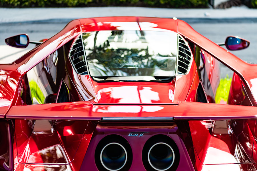 Ferrari GT on display at the 15th Annual Boca Raton Concours d'Elegance