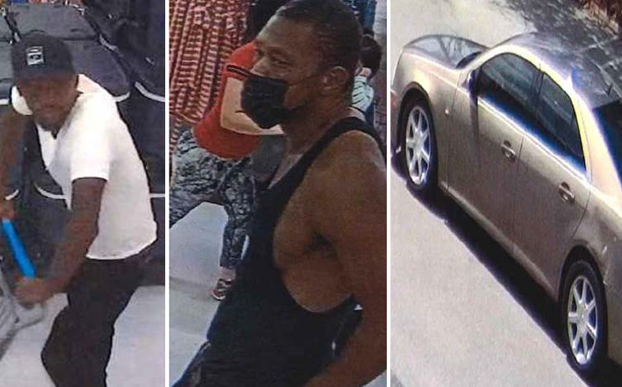 According to authorities, two unknown males entered Walmart and helped themselves to over $2.000 worth of Cricut and KitchAide products. Upon exiting the store the suspects were seen entering a gold Cadillac XTS.  