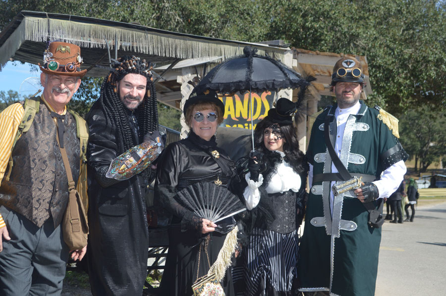 Cospalayer at Renningers Steampunk & Industrial Show in Mount Dora , Florida, January 26, 2020.