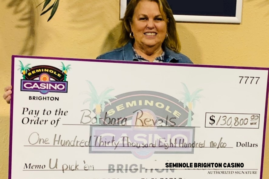Lucky Winner Hits Jackpot Over $130,000 on Bingo Pick’em at Seminole Brighton Casino