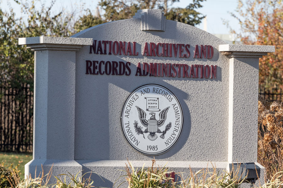 The National Archives governs federal records and information policy for the executive branch and preserves and makes available the records of the judicial and legislative branches.