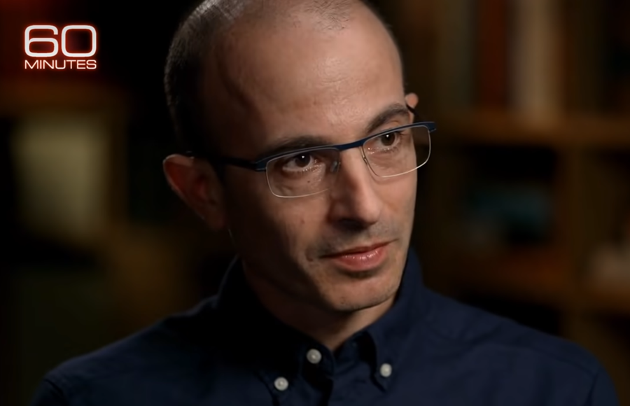 Bestselling author and historian Dr. Yuval Noah as he offered his predictions on how technology will alter the evolution of humans and change society. Anderson Cooper reports. Image credit: 60 Minutes / YouTube.