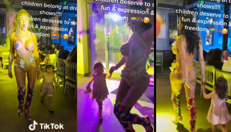 Sexual child abuse is a criminal act and the acts shown in the video clips in this column are a form of sexual abuse in my personal and professional opinion. Image credit: Libs of TikTok.