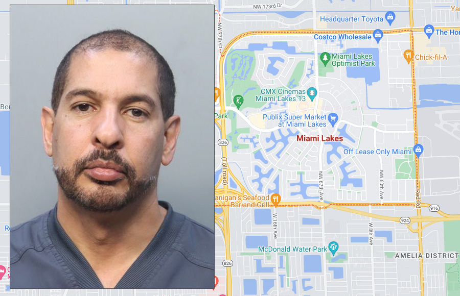 According to investigators, 52 year-old Garces, of Hialeah, was charged for practicing medicine without a license and drugs sale without a prescription.