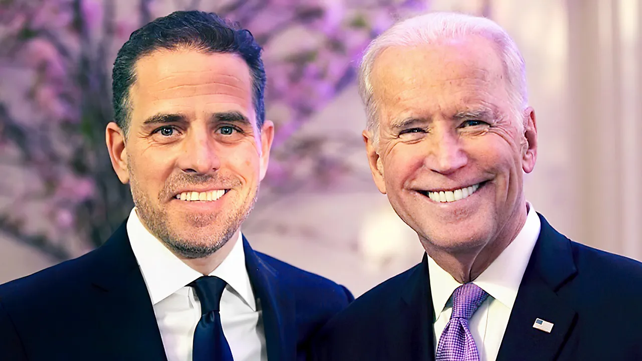Hunter and Joe Biden. (Getty Images)

